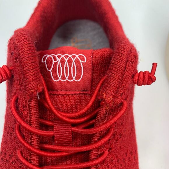 Woolloomooloo Sneakers Tennis Shoes Belmont Merino Wool‎ Red Fits sizes 9.5-10 - Picture 7 of 11